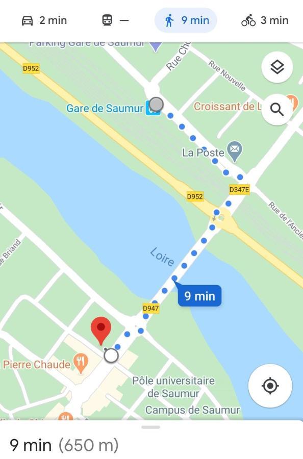 Appartement 1-6 Pers Situe Entre Les Ponts Saumur Εξωτερικό φωτογραφία
